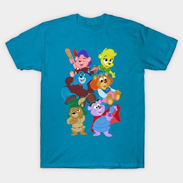 Bouncy Bears T-Shirt by toonbaboon